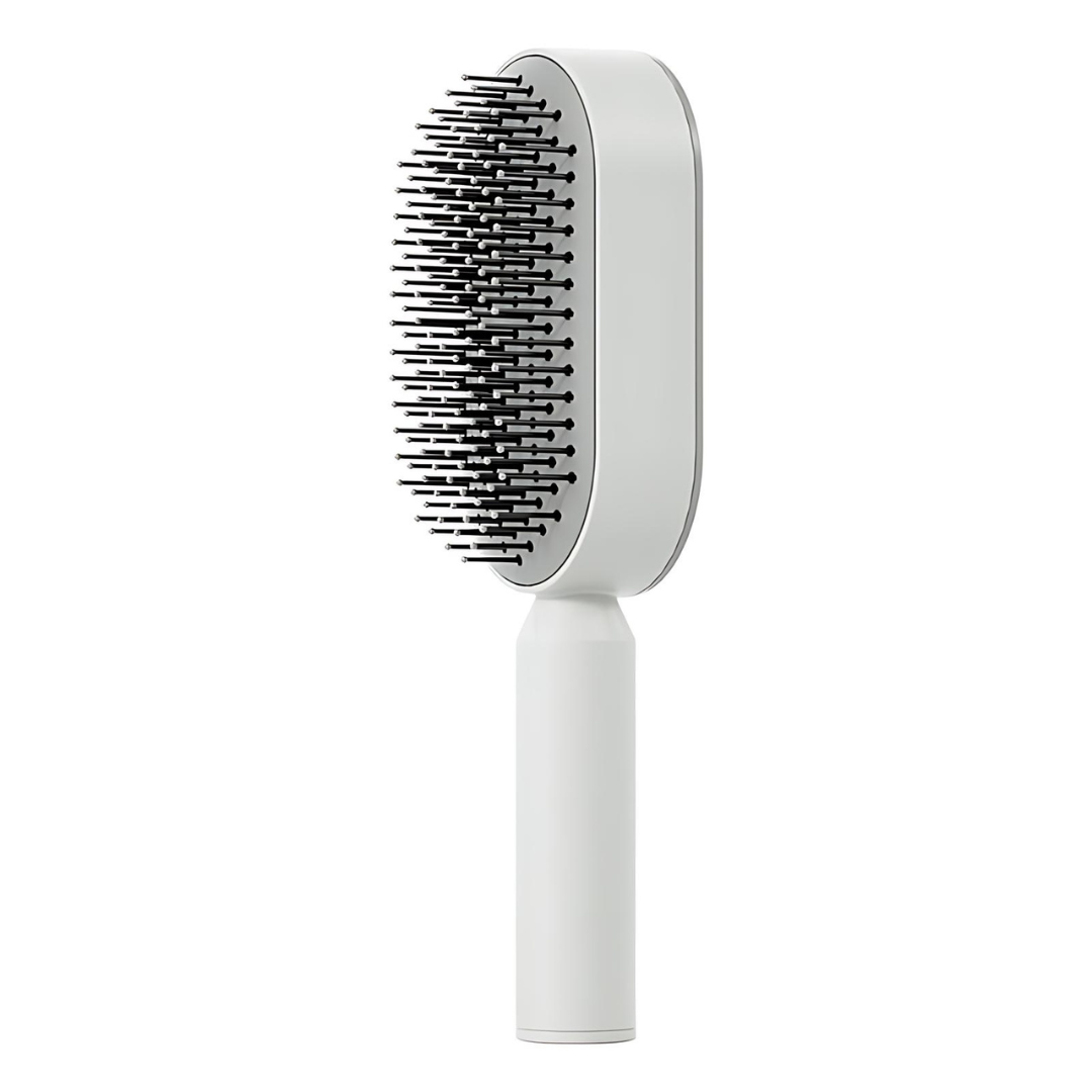 AVABeauty QuickClean selvrensende hårbørste med bløde børstehår