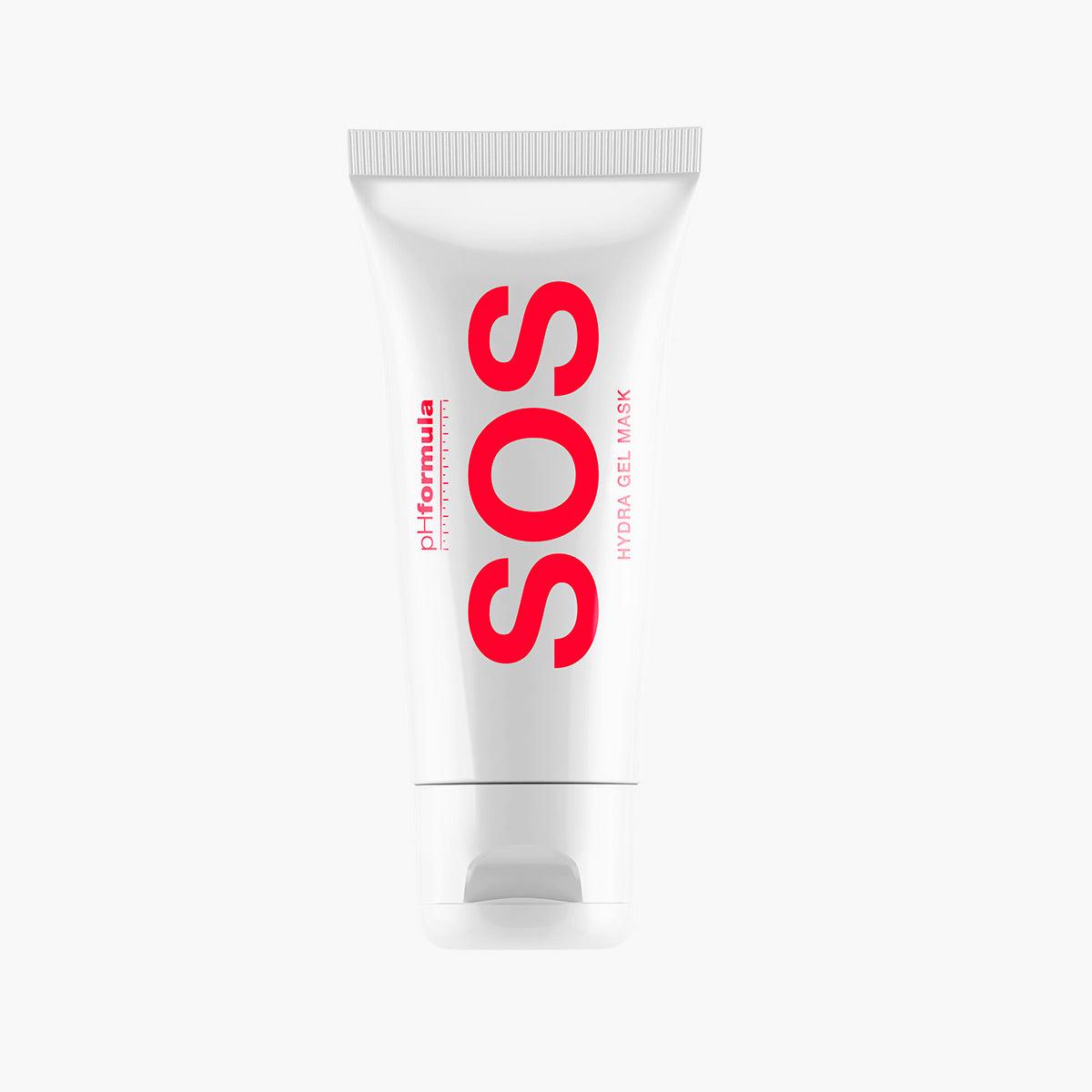 pHformula SOS Hydra Gel Mask, kølende gelmaske til sart hud
