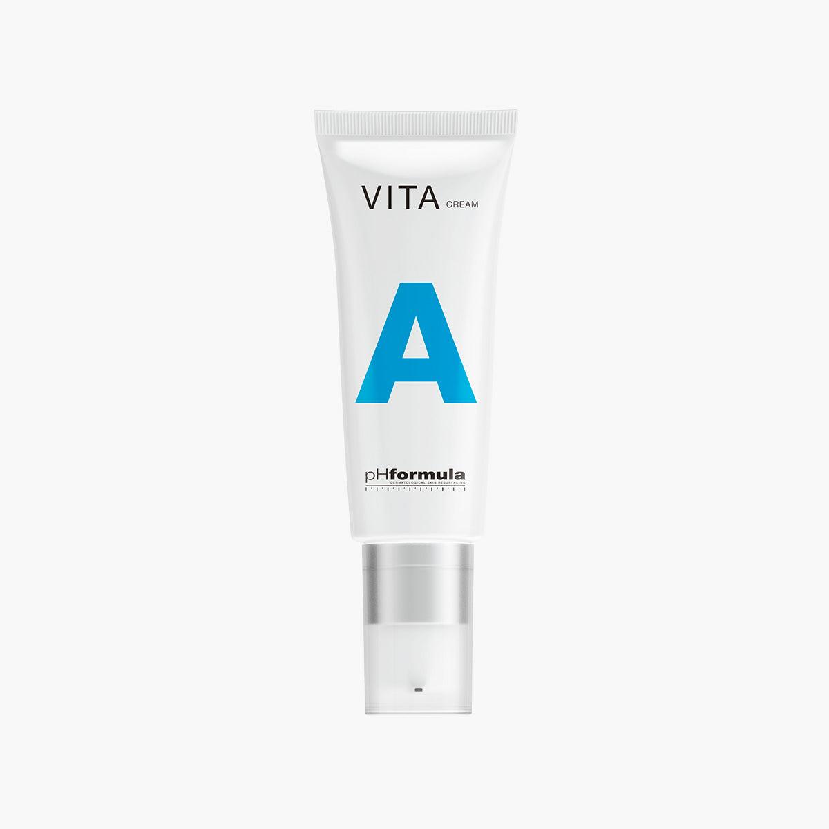 pHformula VITA A Cream med ren retinol i airless pumpeflaske