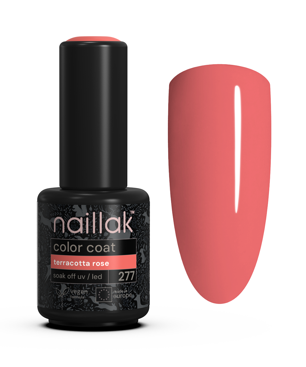 Naillak Terracotta Rose No. 277 gellak i flaske