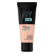 Maybelline Fit Me Matte + Poreless foundation i nuancen Natural Beige