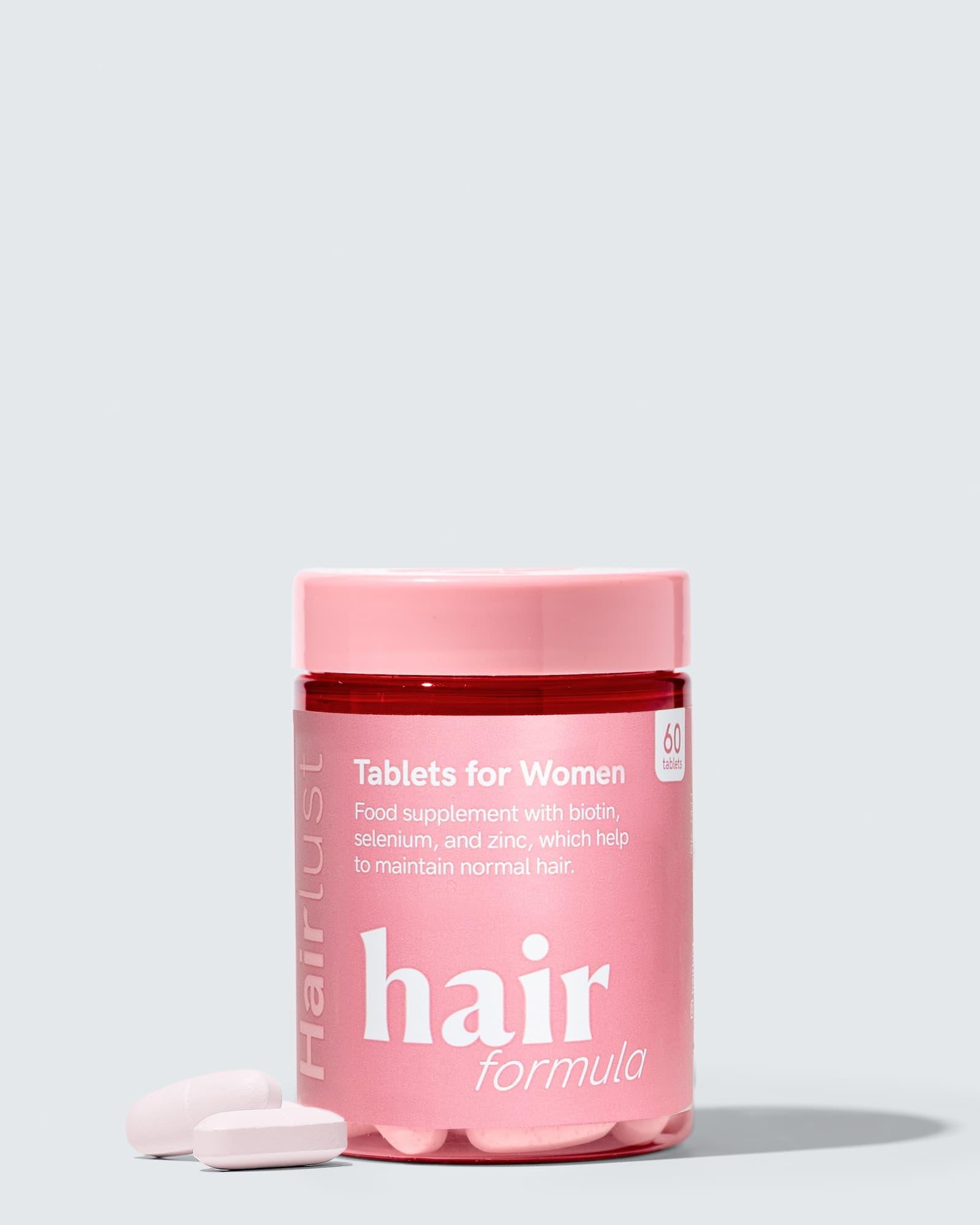 Hairlust Hair Formula Tablets for Women bøtte
