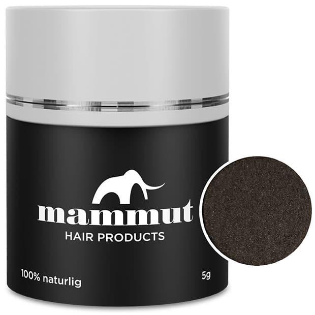 Mammut Hair hårfibre til mørkebrunt hår, dåse