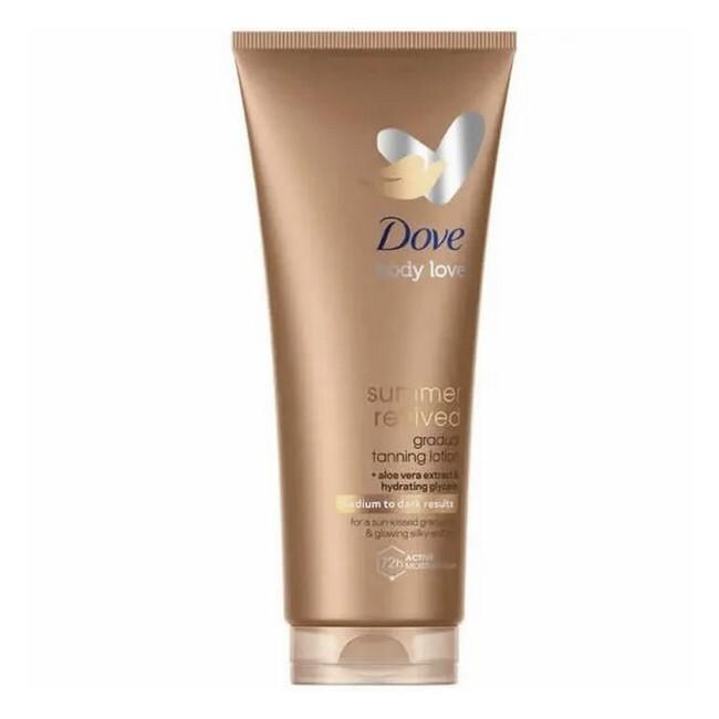 Dove Summer Revived Self Tanning Lotion, gradvis selvbruner-lotion