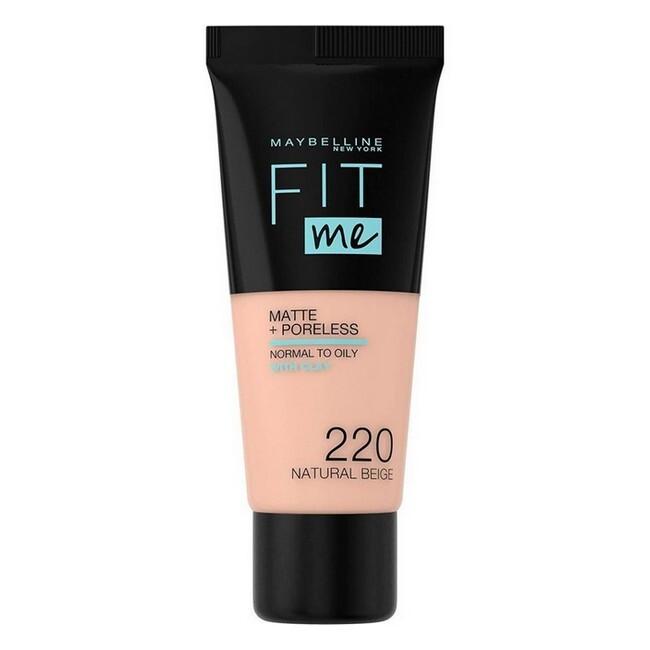 Maybelline Fit Me Matte + Poreless foundation i nuancen Natural Beige