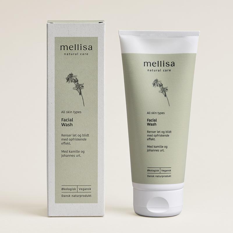 Mellisa Facial Wash, ansigtsvaskegel til fedtet og kombineret hud
